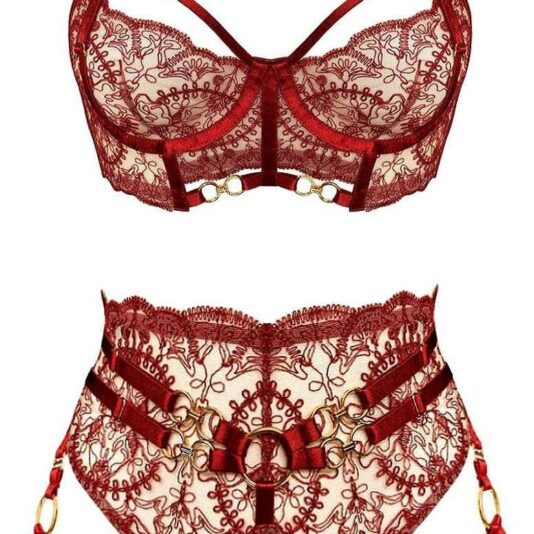 black or red lingerie team?
