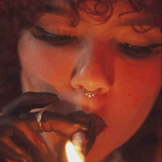 Smoking video! - lighting my tobacco -