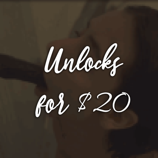 I make my black cock hard and fuck myself while the water falls..